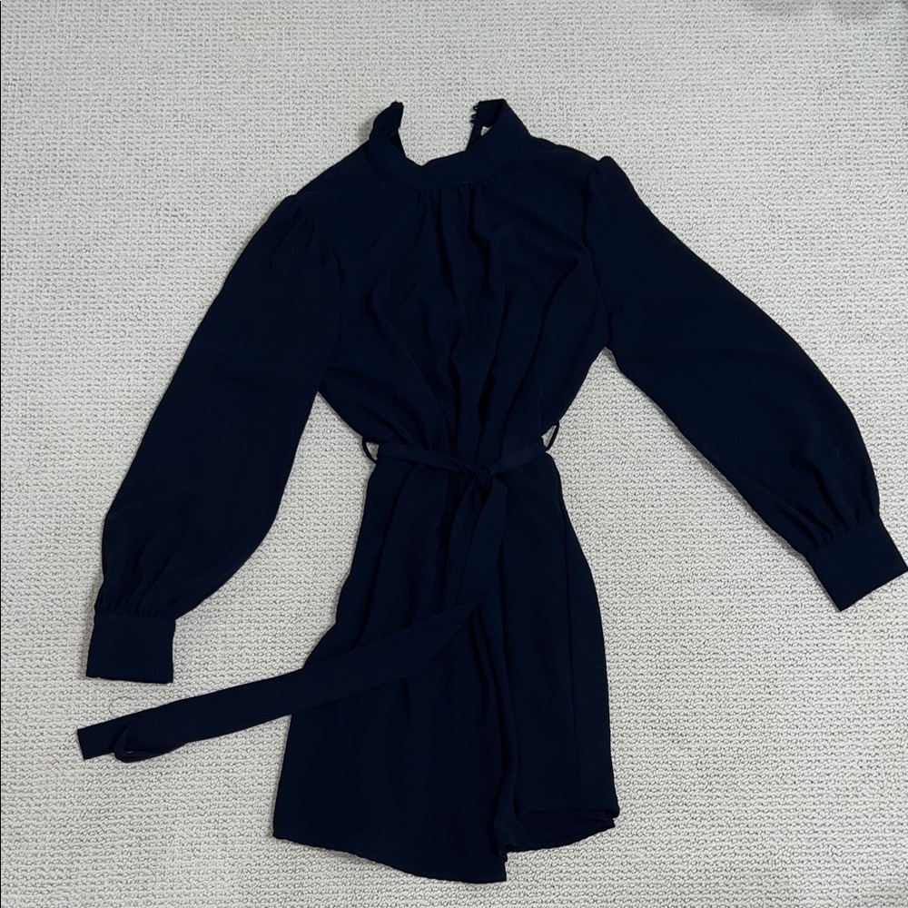 She + Sky Navy Blue Dress